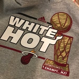 Miami Heat 2013 Champs Hoodie - New W/out Tags